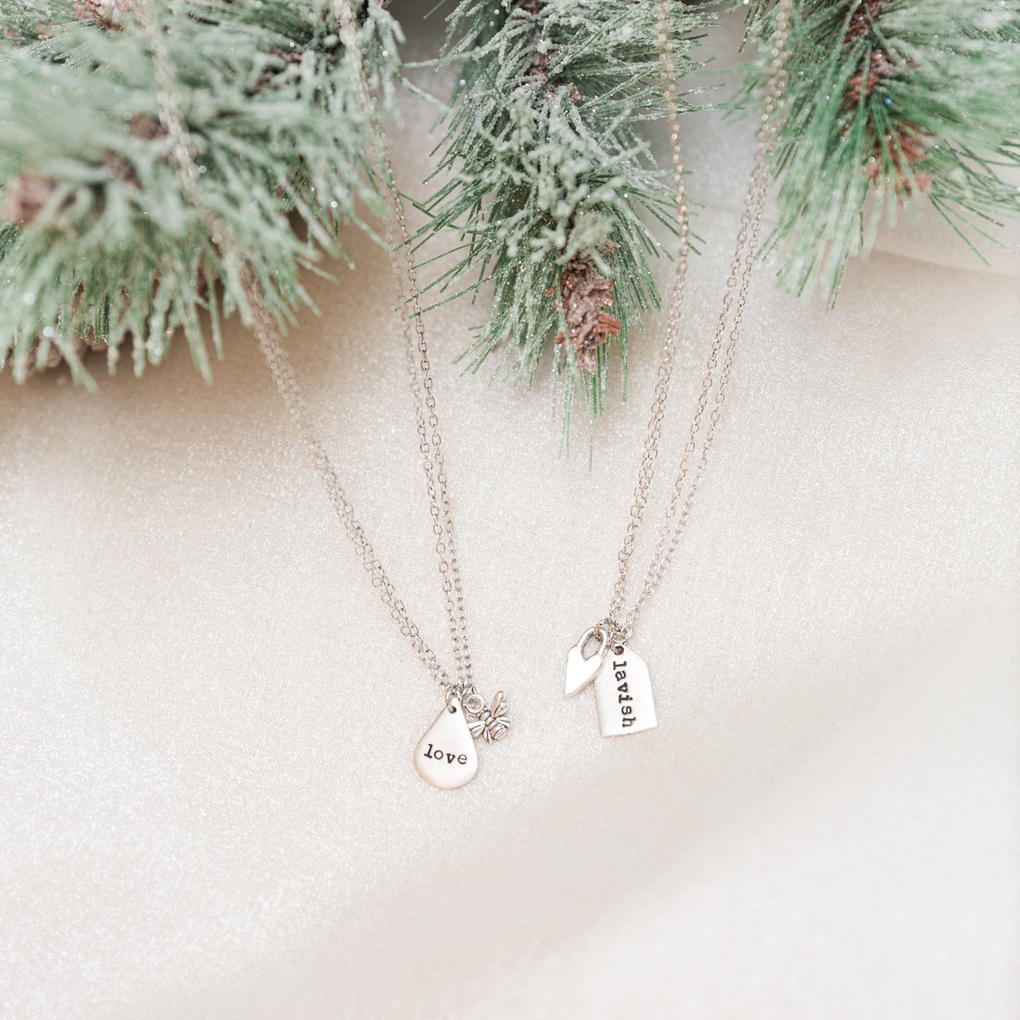 Heaven Inspired Cyprus Necklace - Silver