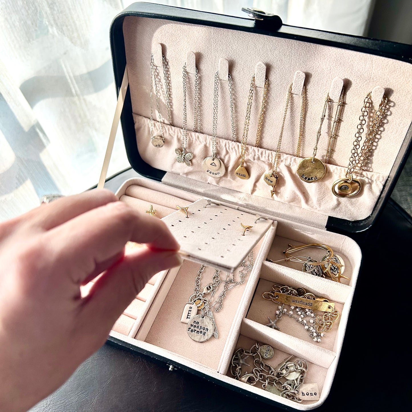 The Crowning Jewels Travel Jewelry Box