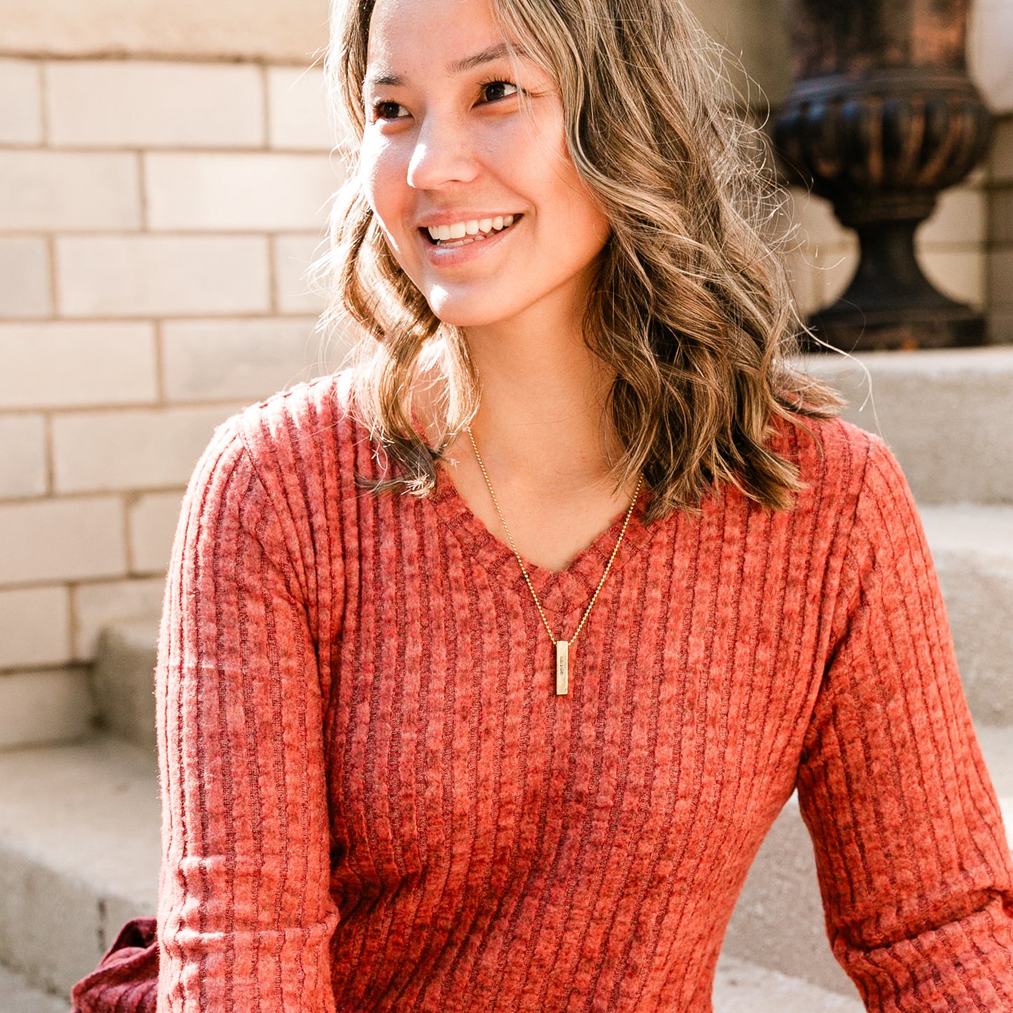 Heaven Inspired Cornerstone Necklace | Women's - Gold