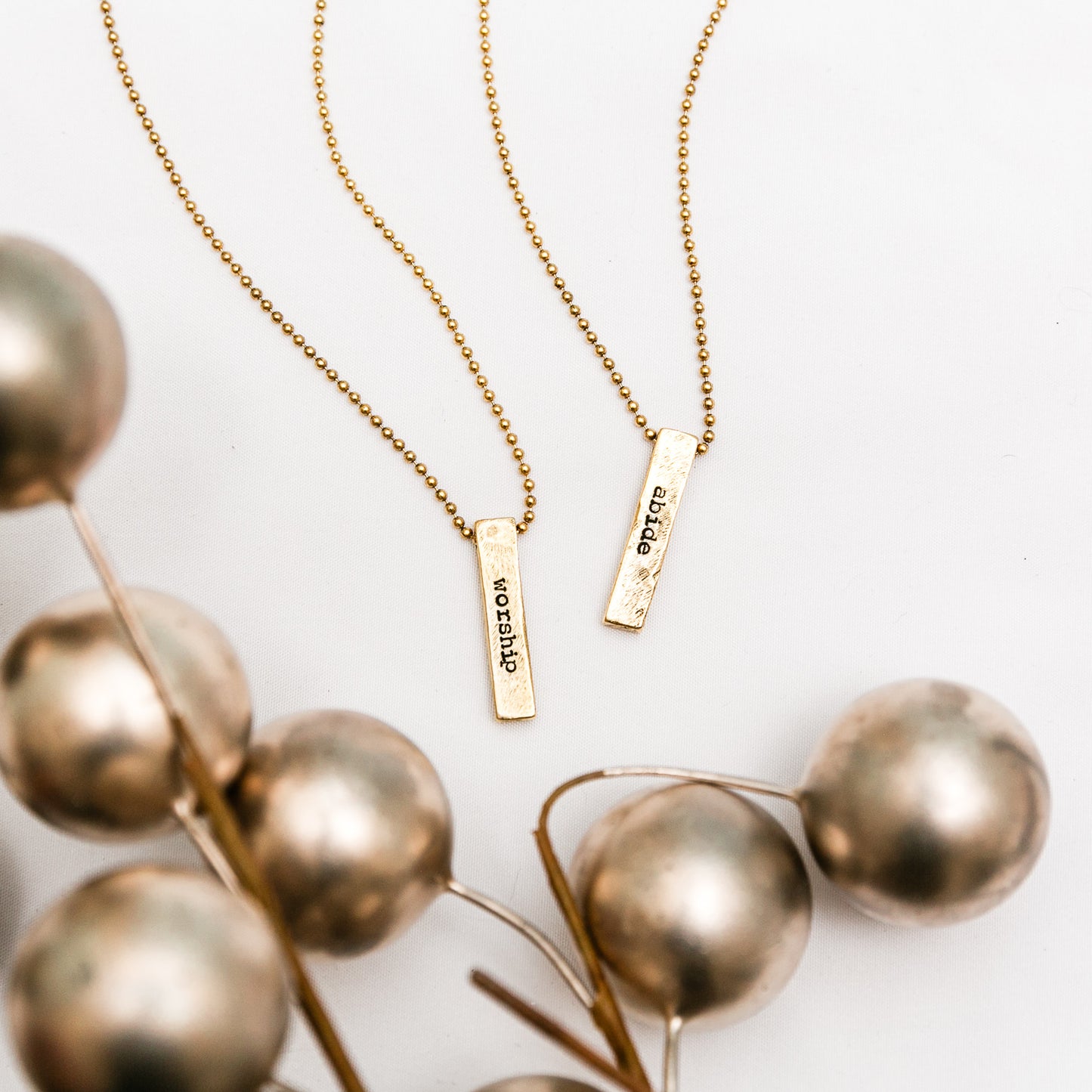 Heaven Inspired Cornerstone Necklace | Women's - Gold