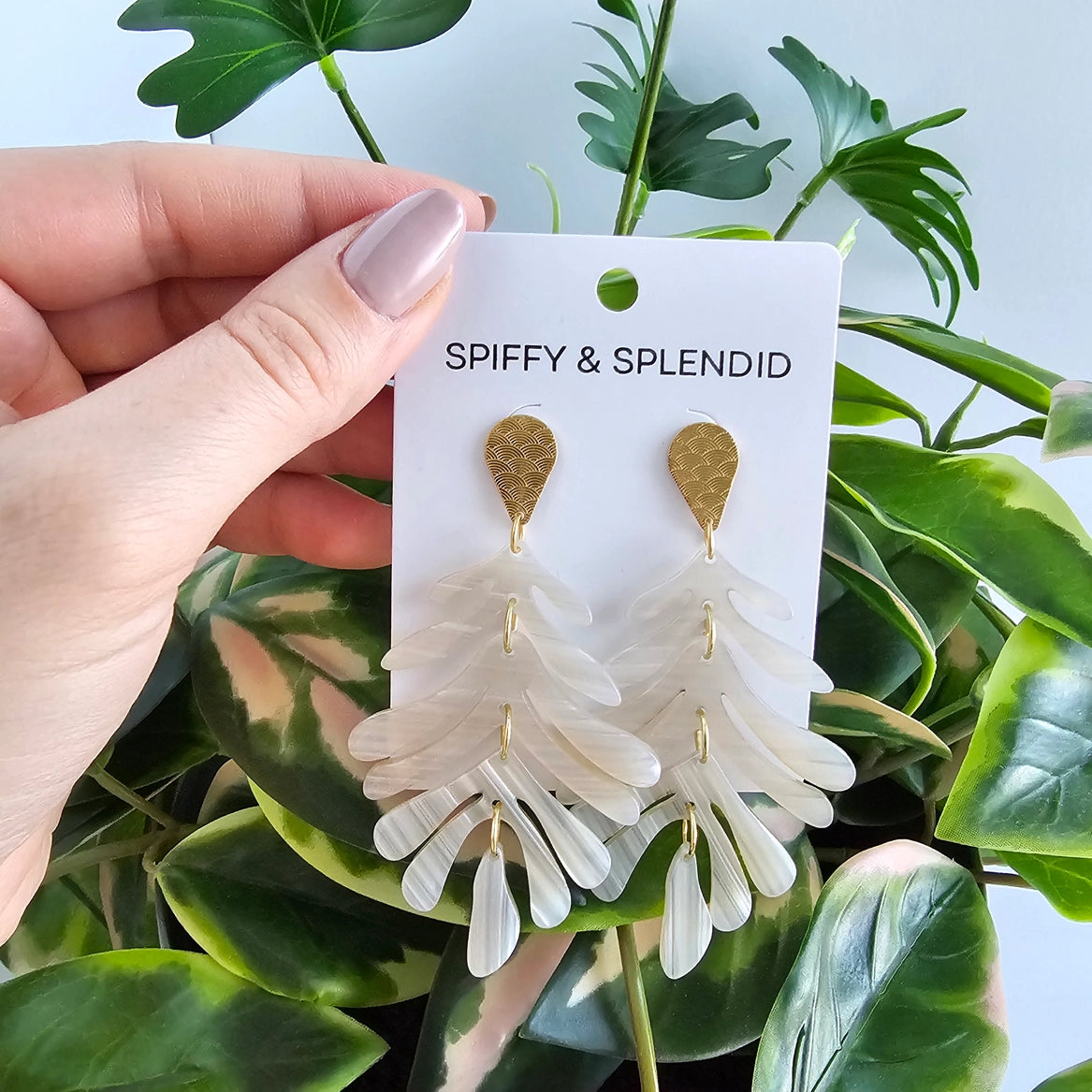 Peace and Eternal Life Earrings