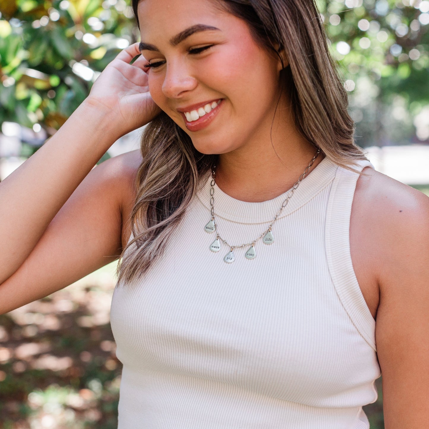 July "A Joy Filled Life" Necklace