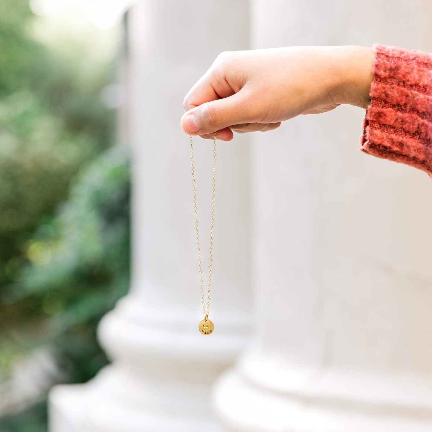 "Right on Time" Necklace