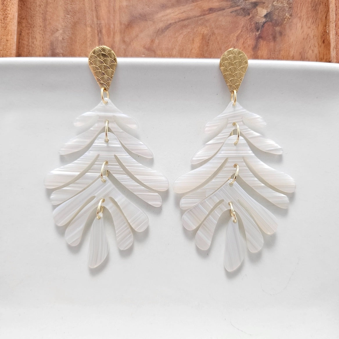 Peace and Eternal Life Earrings