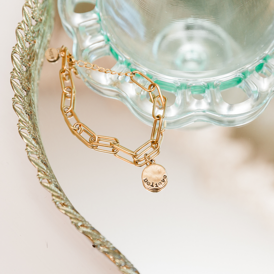 August "Believe" Bracelet