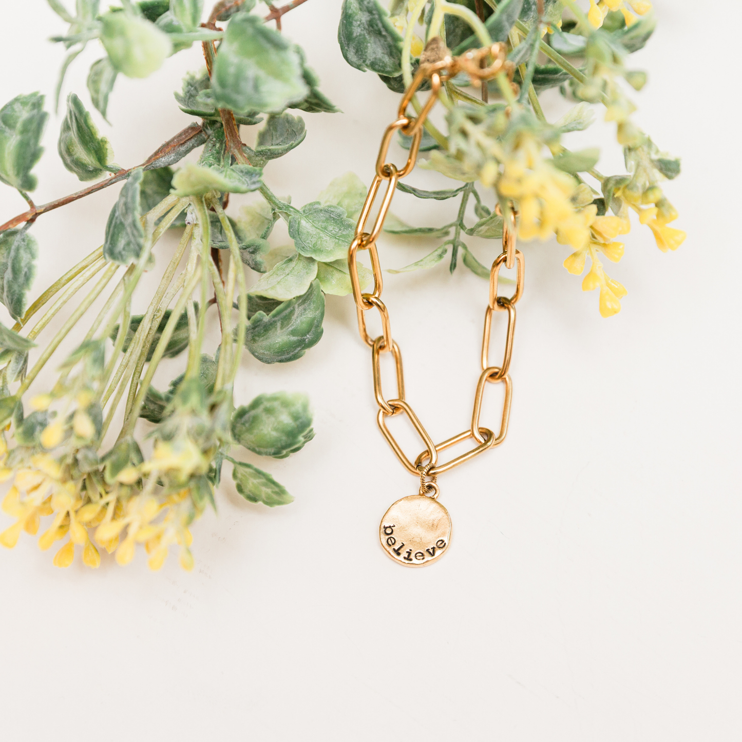 August "Believe" Bracelet
