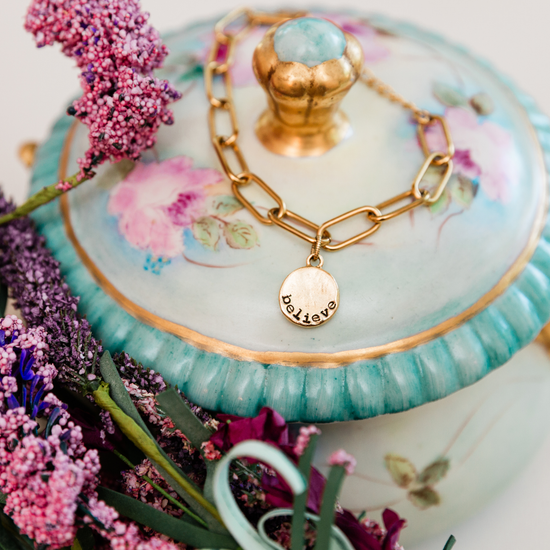 August "Believe" Bracelet