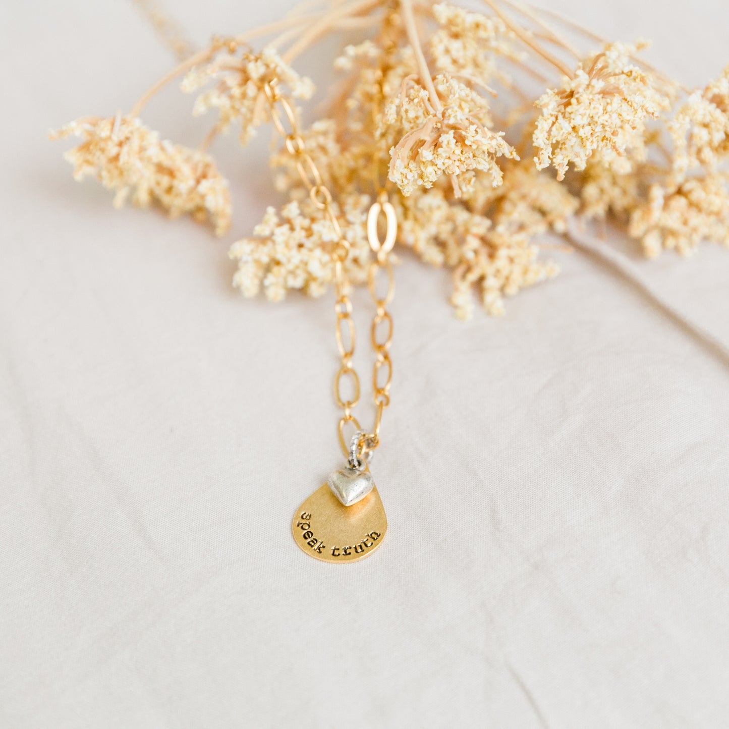 August "Speak Truth in Love" Necklace