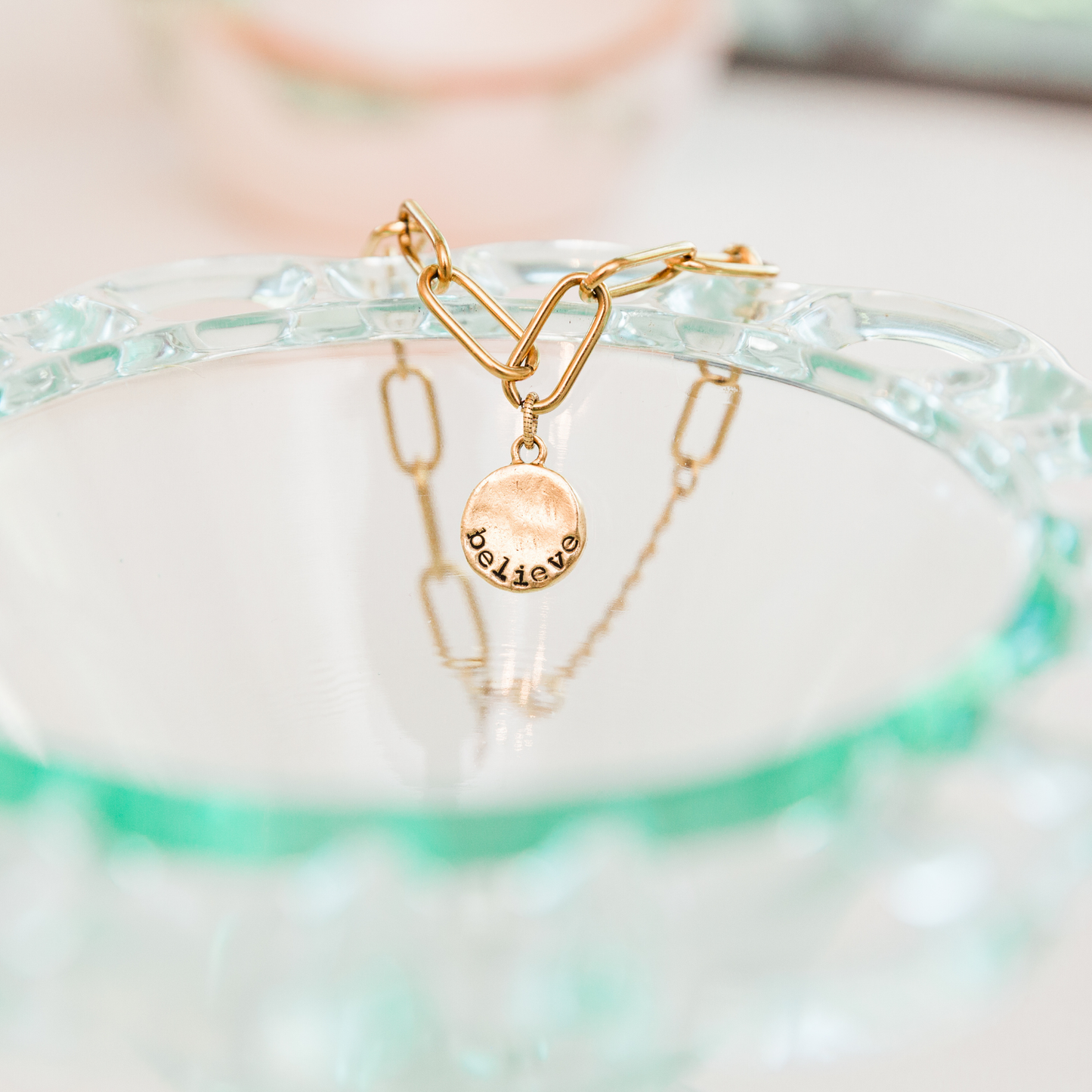 August "Believe" Bracelet