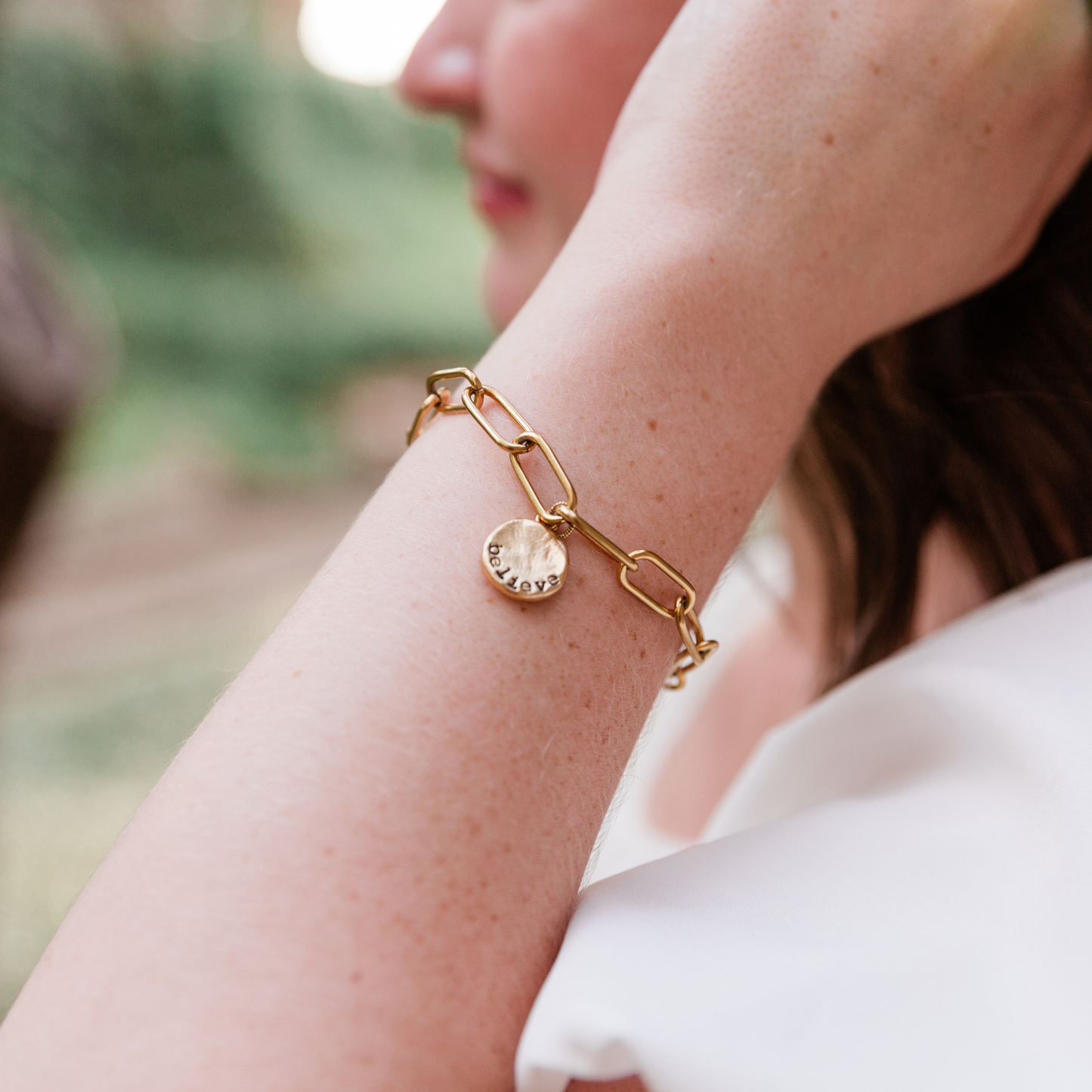 August "Believe" Bracelet