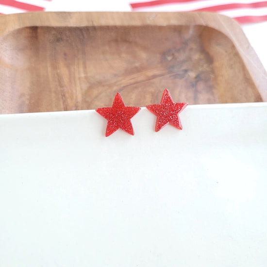 Heaven Inspired Favor Star Stud Earrings