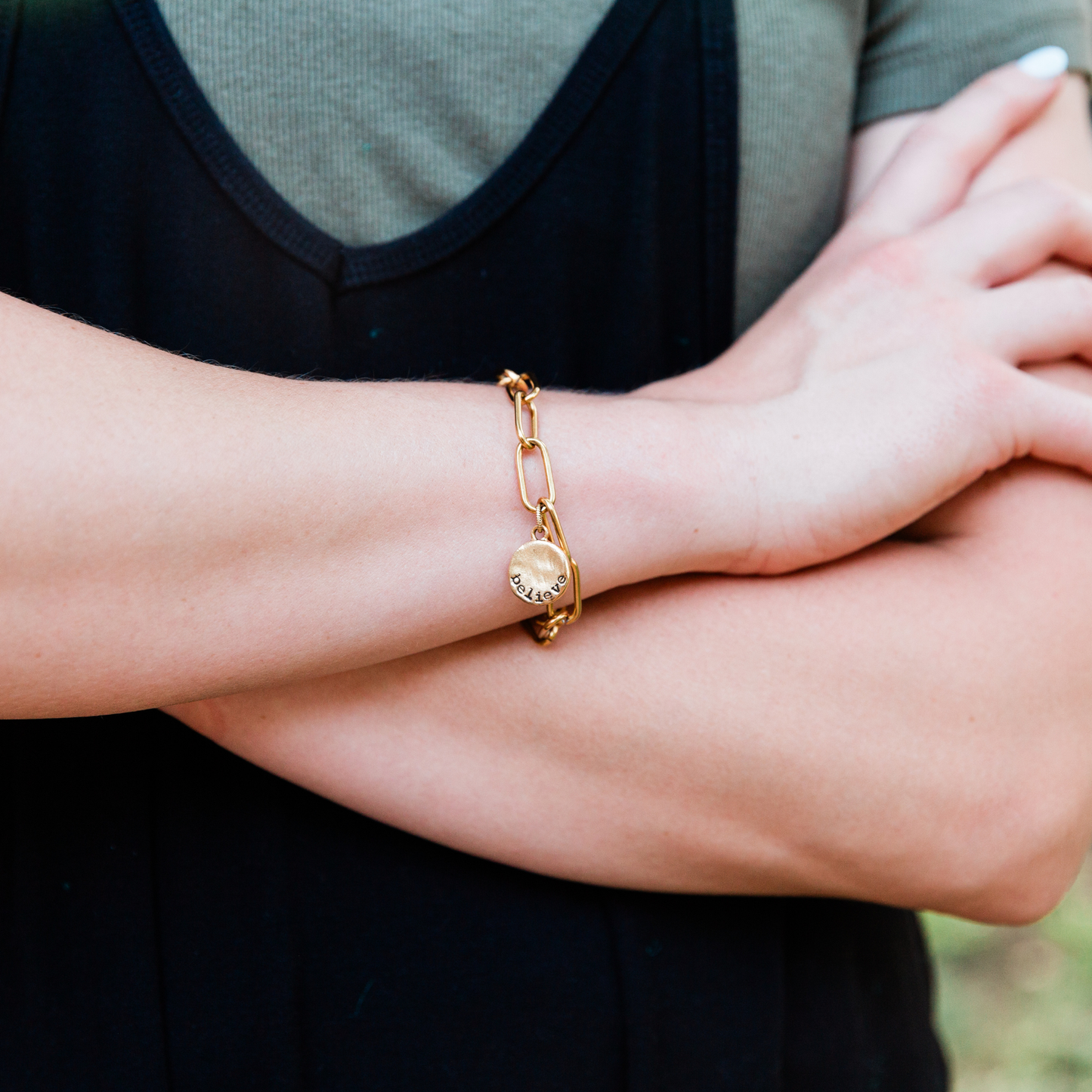 August "Believe" Bracelet