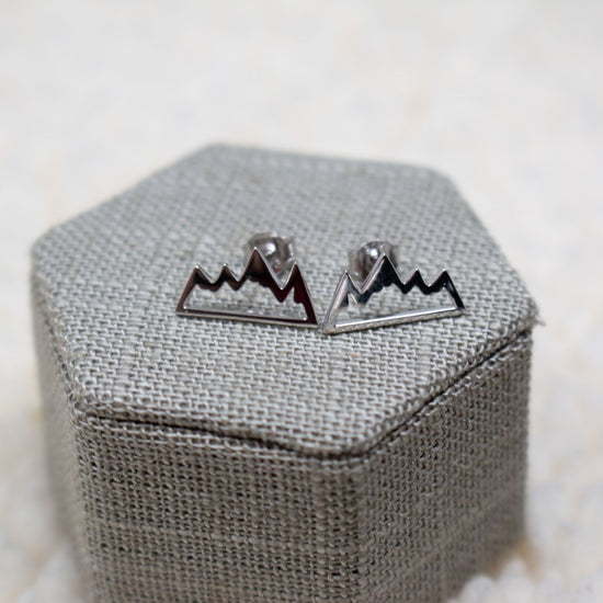 Heaven Inspired Stud Earrings - Sterling Silver
