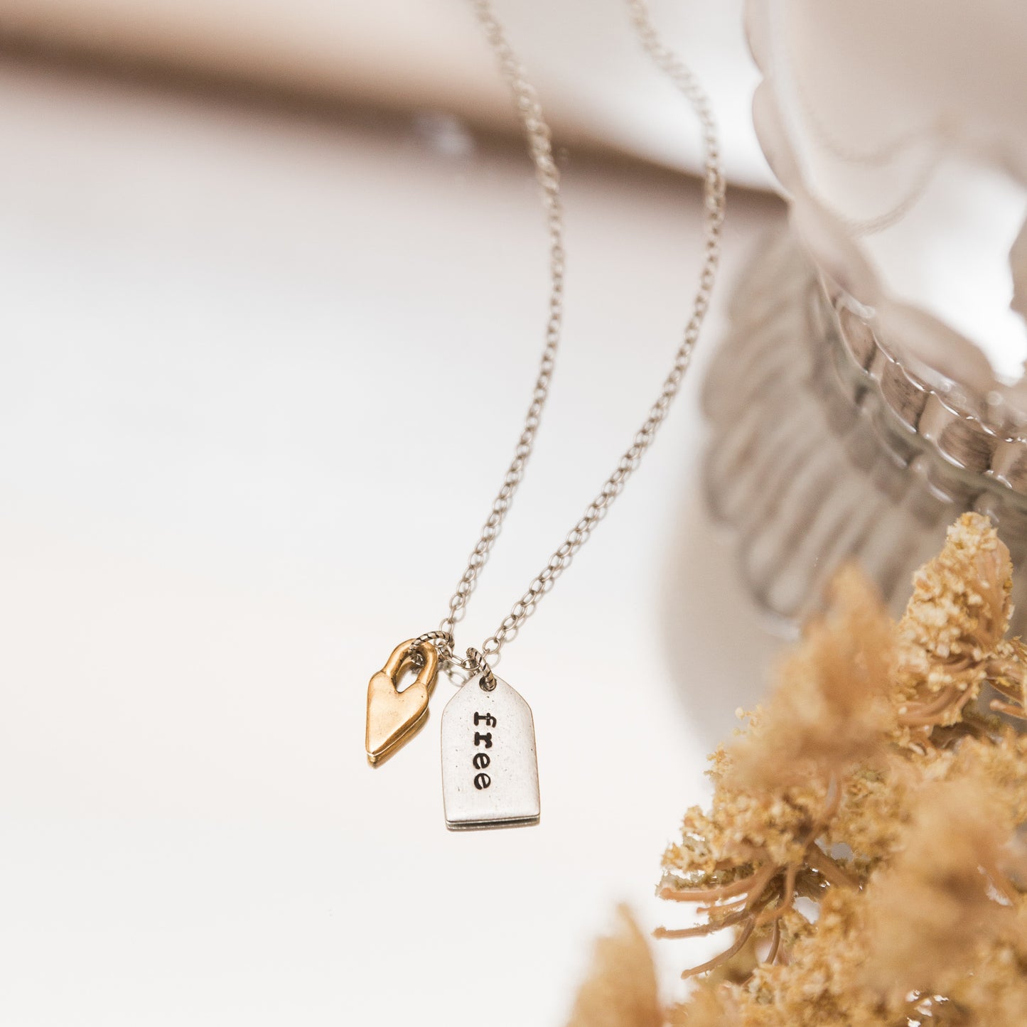 August "Loved & Free" Necklace