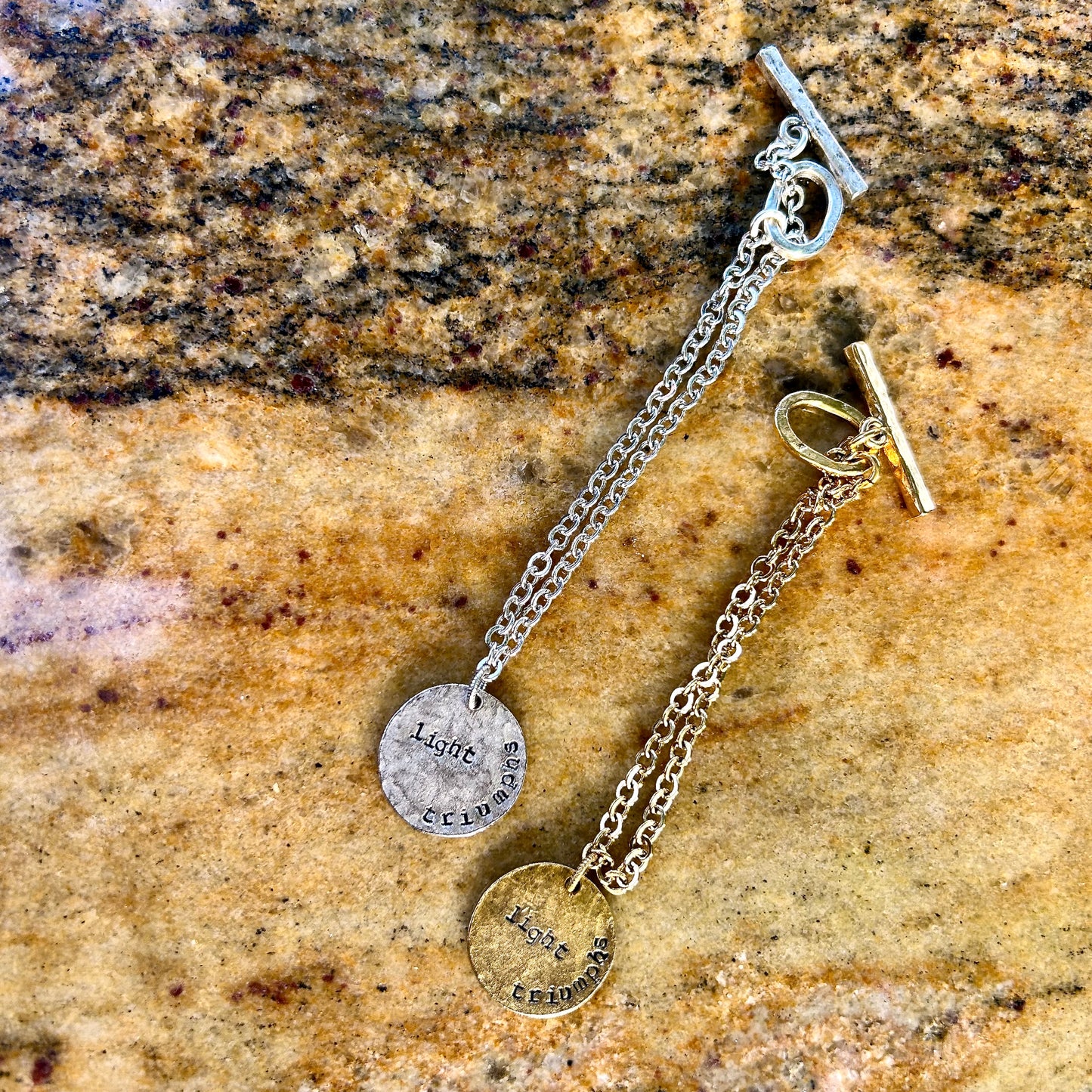 Light Triumphs: Toggle Clasp Bracelet