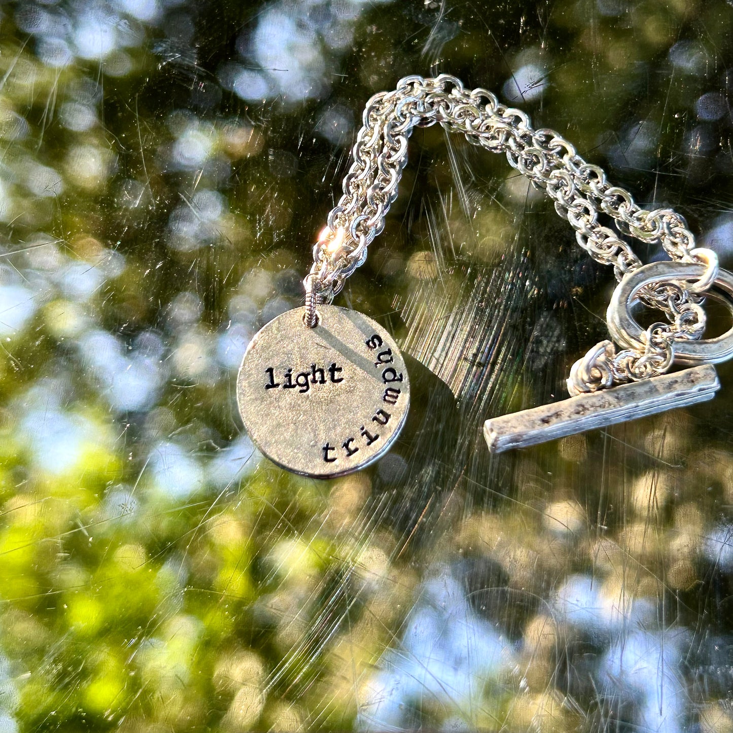Light Triumphs: Toggle Clasp Bracelet