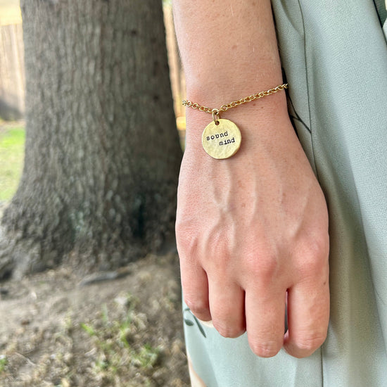 Sound Mind: Toggle Clasp Bracelet