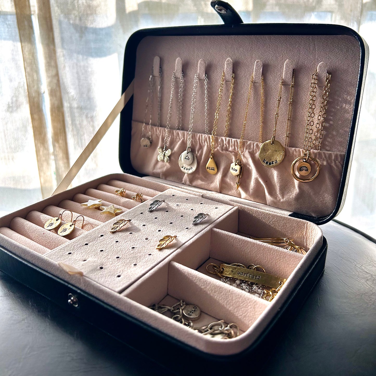 The Crowning Jewels Travel Jewelry Box