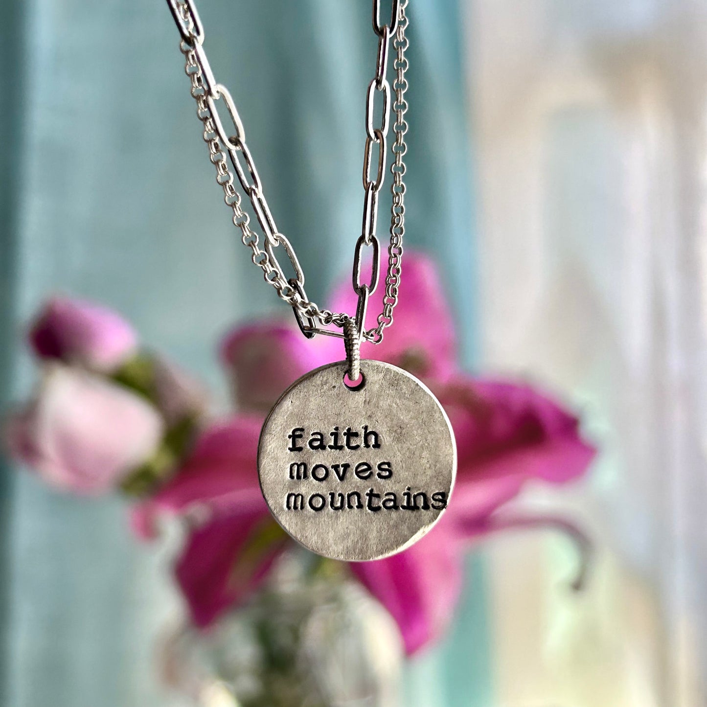 Faith Moves Mountains Bracelet
