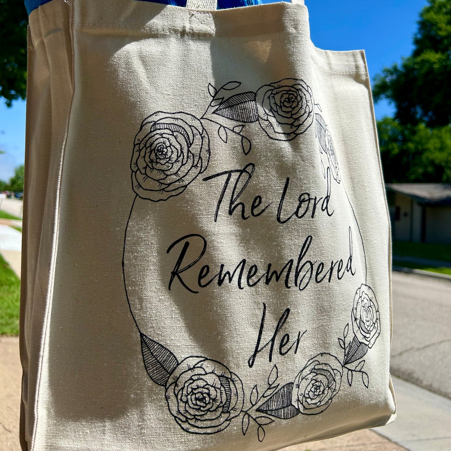 Heaven Inspired Canvas Tote