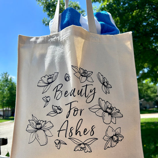 Heaven Inspired Canvas Tote