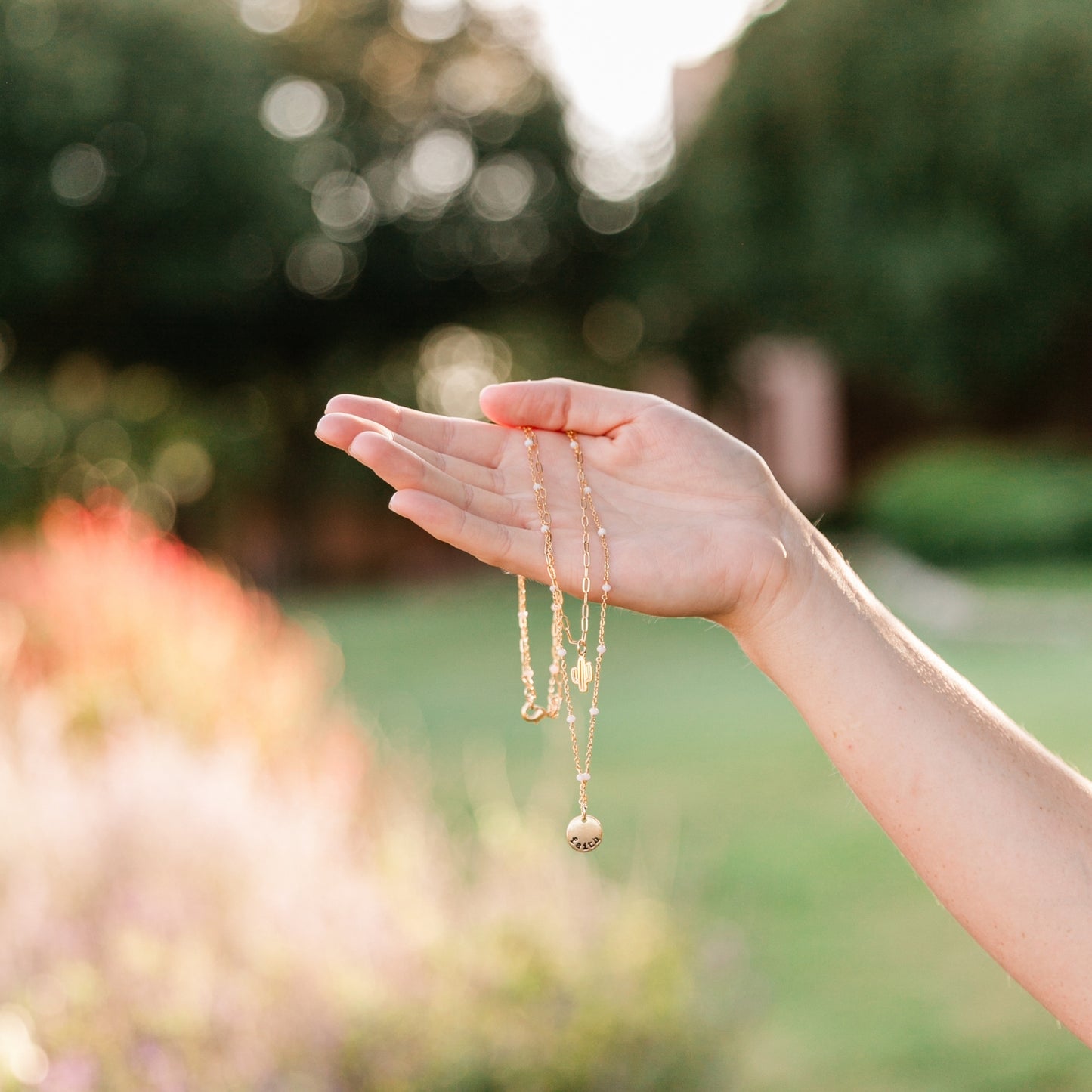 October "Courageous Peace" Necklace