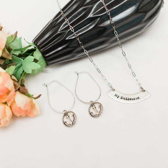 February "Deliverer of Hope" Necklace & Earrings