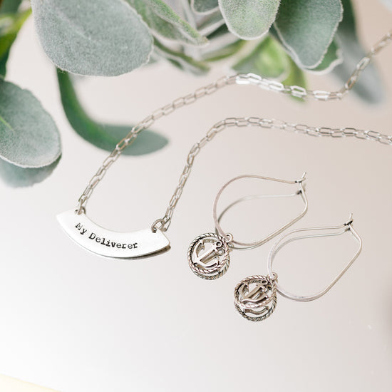 February "Deliverer of Hope" Necklace & Earrings