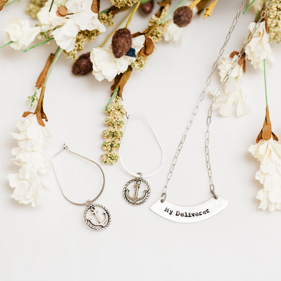 February "Deliverer of Hope" Necklace & Earrings