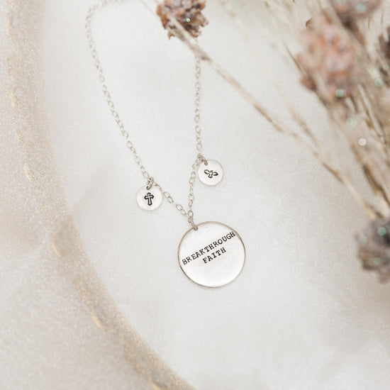Heaven Inspired Selah Necklace - Silver