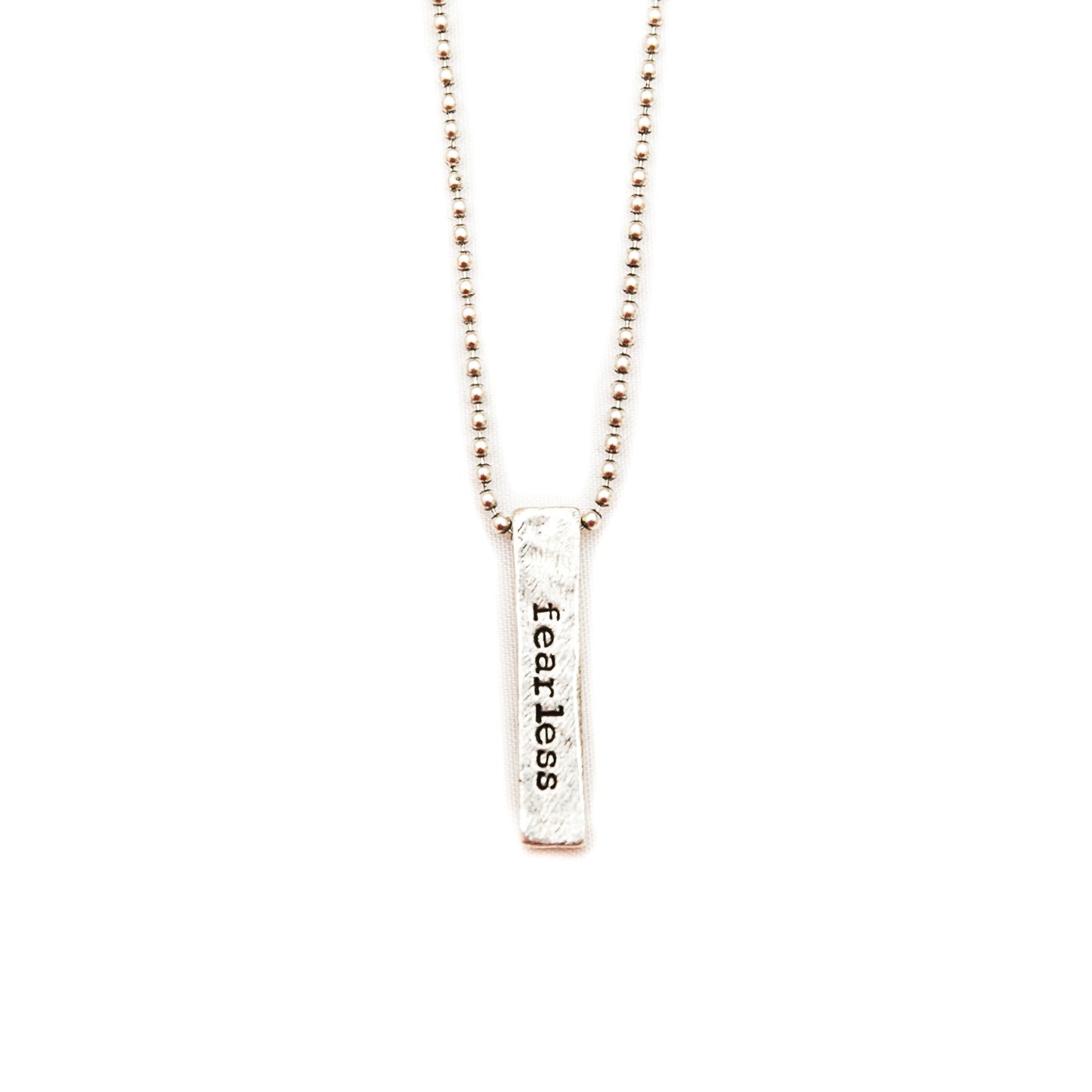 Heaven Inspired Cornerstone Necklace Unisex - Silver