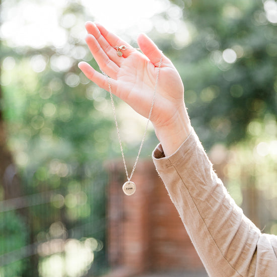 Heaven Inspired Emmaus Necklace - Silver