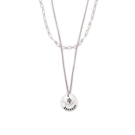 Heaven Inspired Hebron Necklace - Silver