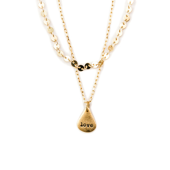 Heaven Inspired Lydia Layered Necklace - Gold