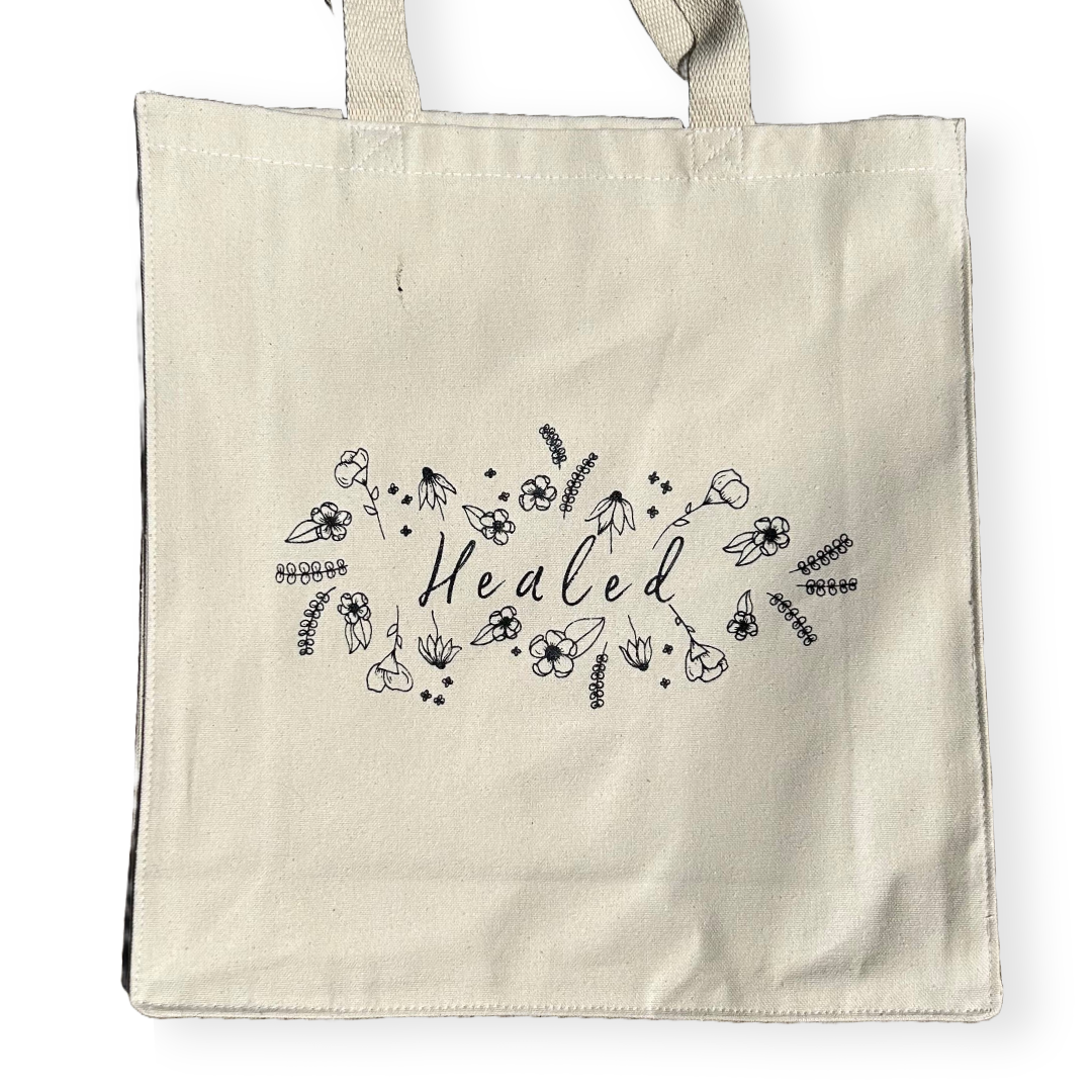 Heaven Inspired Canvas Tote