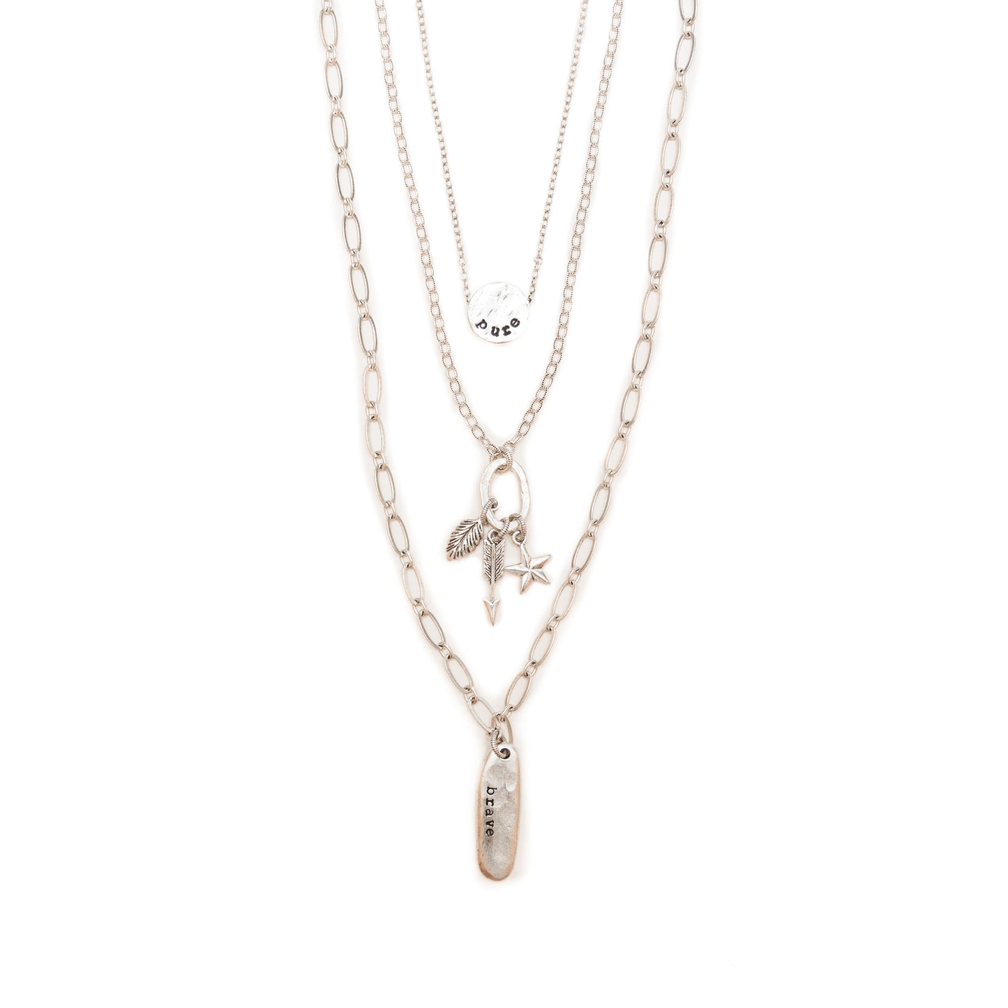 Load image into Gallery viewer, Heaven Inspired Zipporah Necklace - Silver
