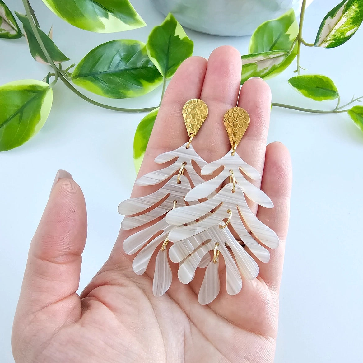 Peace and Eternal Life Earrings
