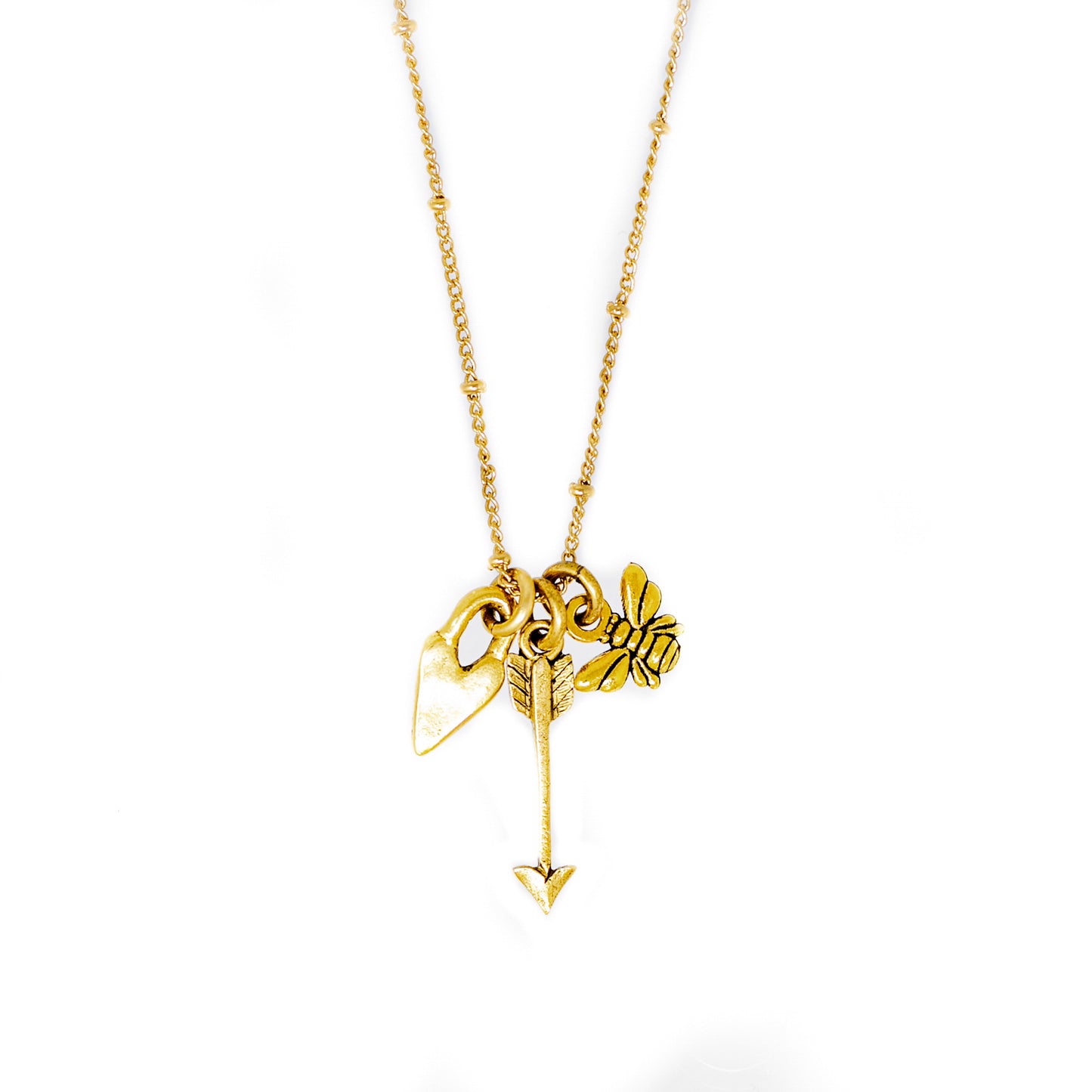 Heaven Inspired Carriers of Breakthrough Necklace - Gold